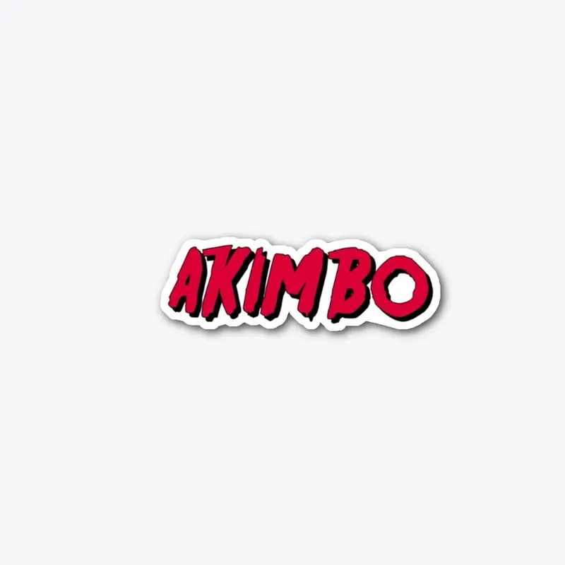 Akimbo sticker